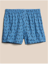 MENS SIZE XL 40-42 BANANA REPUBLIC ZEBRA PRINT COTTON BOXERS NWT