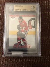 Patrick Kane Fleer Ultra 2007-08 Rookie Graded 9.5 Very hard to get