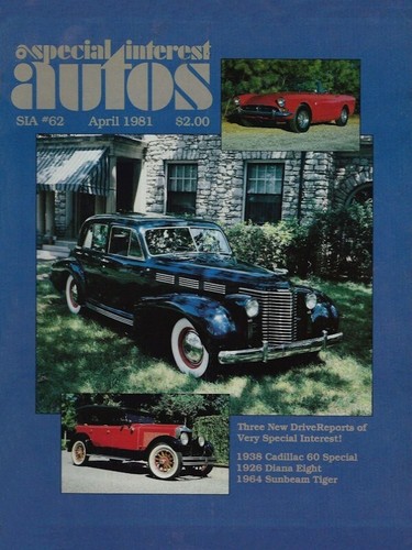 1964 Sunbeam Tiger, Shelby Cobra, BMW, Honda in vintage Sports Car Graphic lot/3 - Imagen 5 de 5