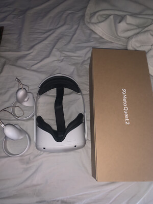 Meta Oculus Quest 2 128GB Standalone VR Headset - White