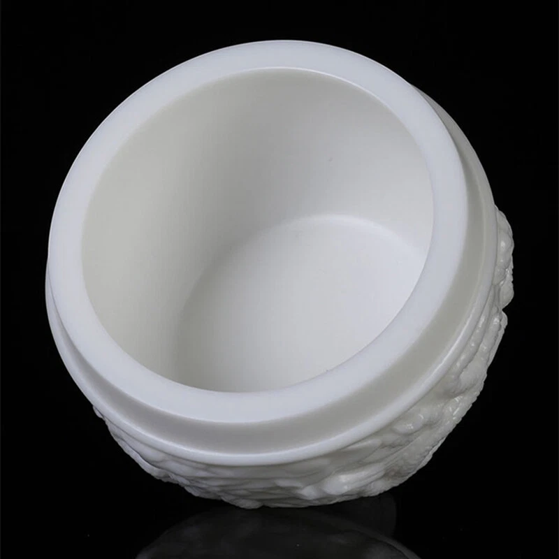 Ручной работы чайная чашка дракон гравировка резной мастер чашка белый фарфор личная чашка 100 мл - Изображение 3 из 4