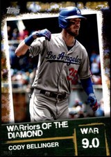 Cody Bellinger 2020 Topps WARriors of the Diamond 5x7 Gold #WOD-35 /10 Dodgers 