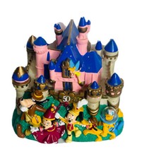 Walt Disney Magic Kingdom Castle 50th Anniversary Music Lights Piggy Bank `