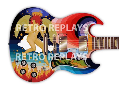 Autocollant guitare Gibson SG - Photo 1 sur 6