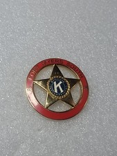 Kiwanis International Fort Myers South Florida 2003-2004 Red Badge Star Pin