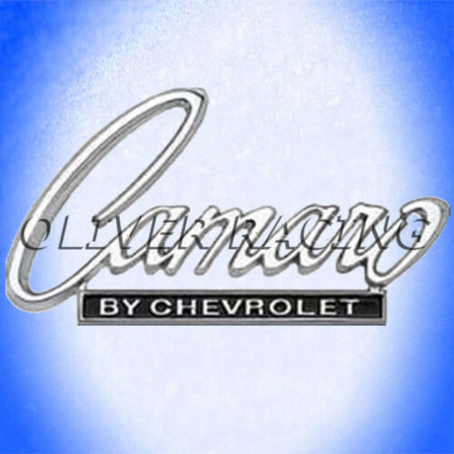 Logo emblem lettering Chevrolet Camaro built 1968 1969 trunk + front - Picture 1 of 1