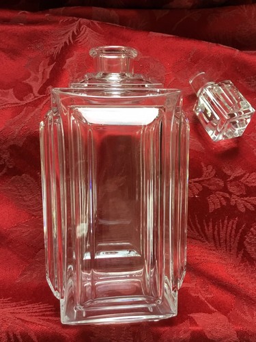 FLAWLESS Stunning BACCARAT Glass ART DECO BAGUETTE Crystal DECANTER & STOPPER - Picture 7 of 12