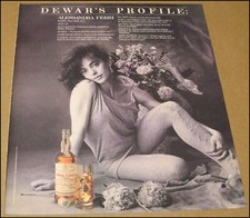 1986 Alessandra Ferri Dewars White Label Whis...