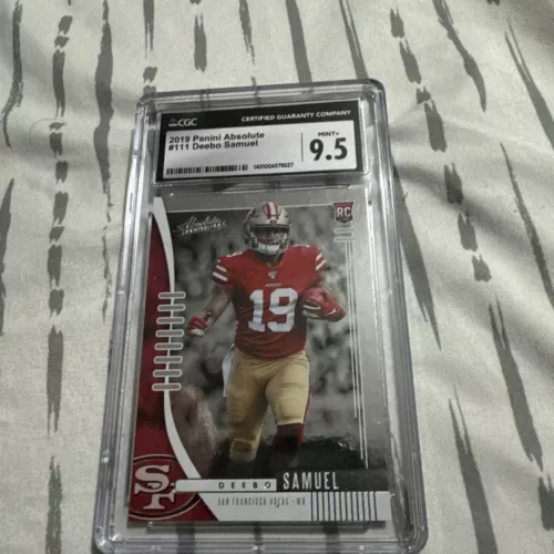 Deebo Samuel 2019 Absolute Green #111 RC Rookie CGC 9.5 Gem Mint 