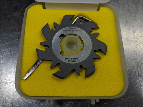 Iscar 76.2mm Indexable Slot Cutter 1" Arbor SGSF 76.2-5N-7Z-24545 (LOC2797A) - Afbeelding 1 van 4