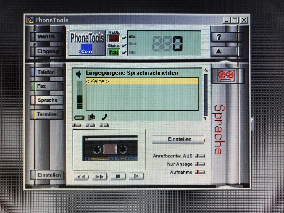 Tastatur KWD-205D0; 3Com U.S. Roborics 56K Professional Message Modem / Windows