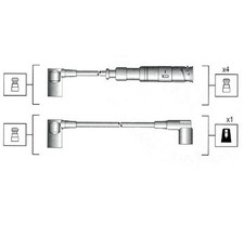 Cavo Di Accensione BOSCH Set Cavi Di Accensione Per MERCEDES W123 W124 W201 - Foto 3