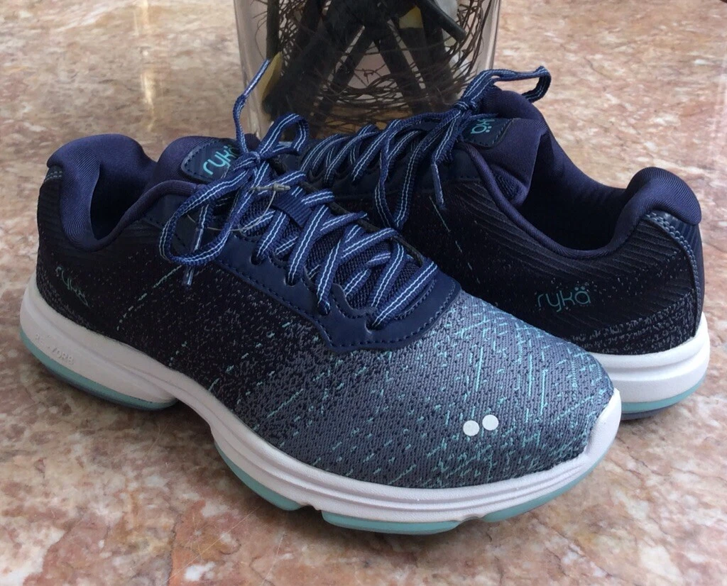 New Ryka Dominion OMB Women s Medium Blue Athletic Running Walking