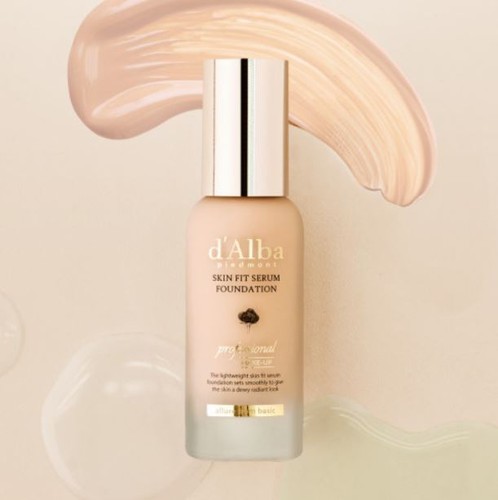 D'ALBA Skin Fit Serum Foundation with Spatula (SPF50+ PA++++) 40ml - Picture 4 of 6