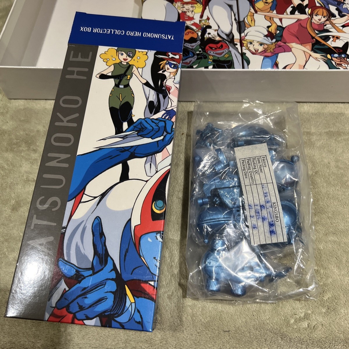 TATSUNOKO HERO COLLECTOR BOX Incomplete Art See Description