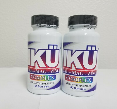 Cal-Mag-Zinc-D3-Complex-Minerals & Vitamins-(Two Pack)-120 Soft gels