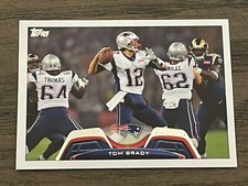 2013 Topps Tom Brady #100 New England Patriots  