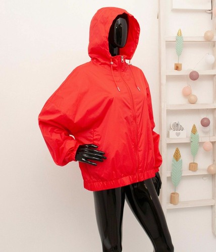 CALVIN KLEIN JEANS Jacket Hooded Red 
