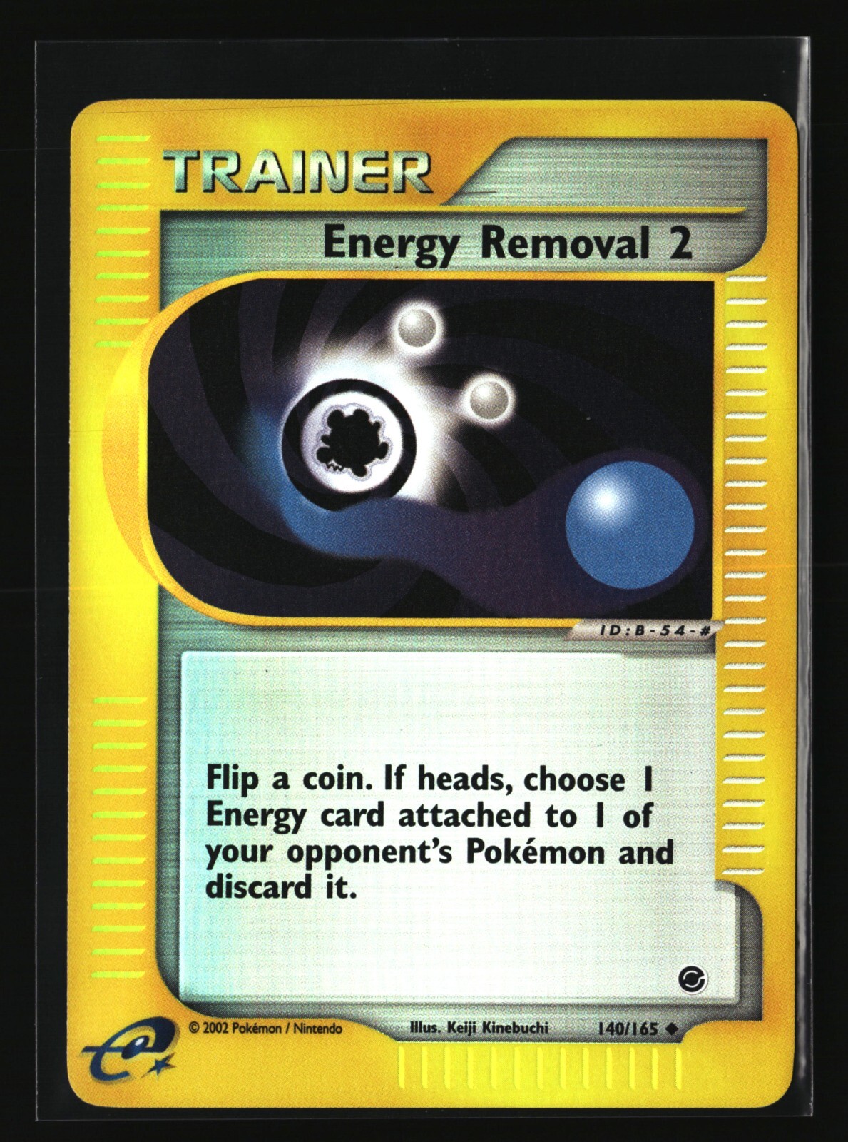 Pokemon ENERGY REMOVAL 2 140/165 Reverse Holo (2002 Expedition) NM/Near Mint