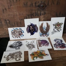 10 Temporary Tattoos - Vintage Early 2000's from Vending Machine