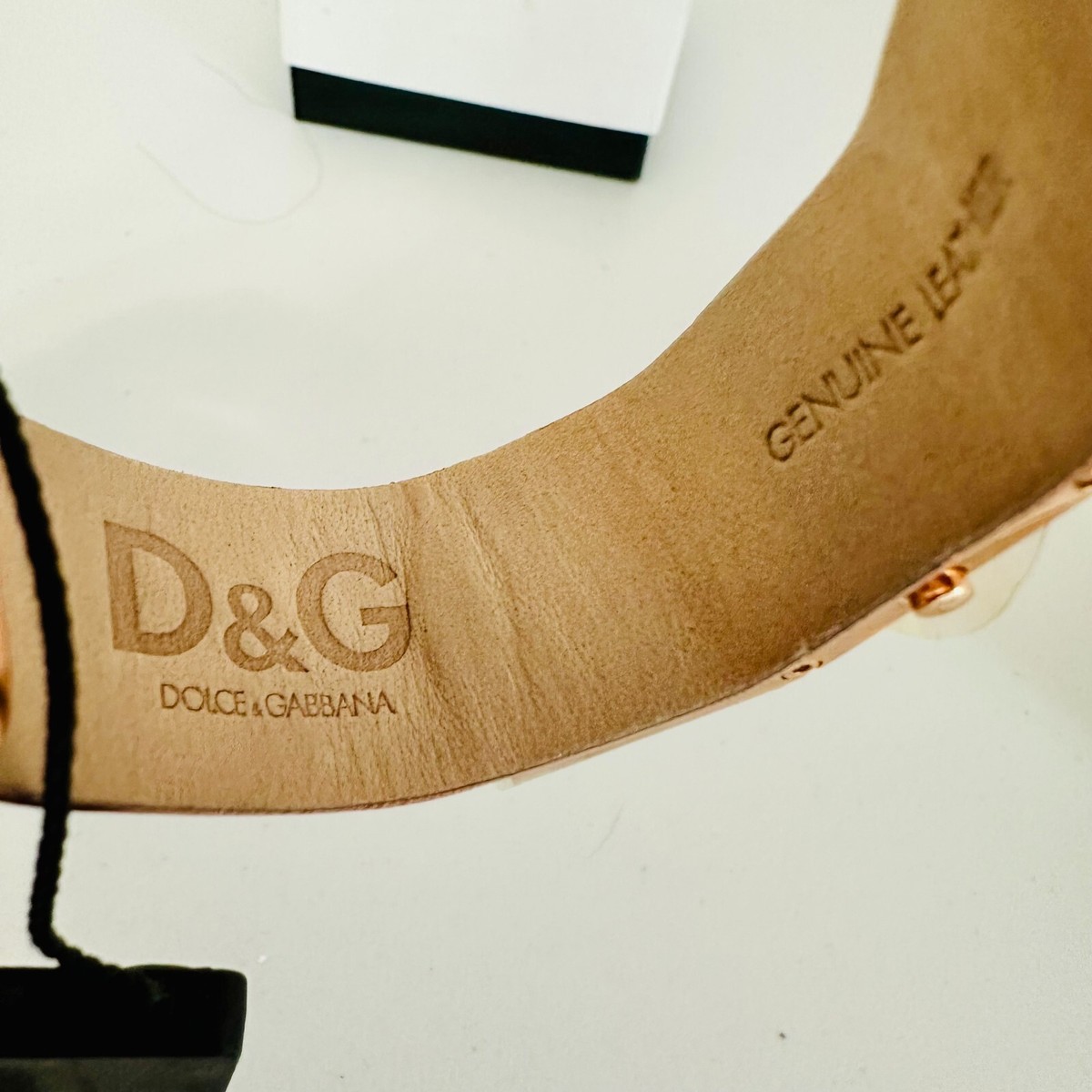 DOLCE & GABBANA D&G JEWELS DANCE ROSE GOLD WATCH WITH 
