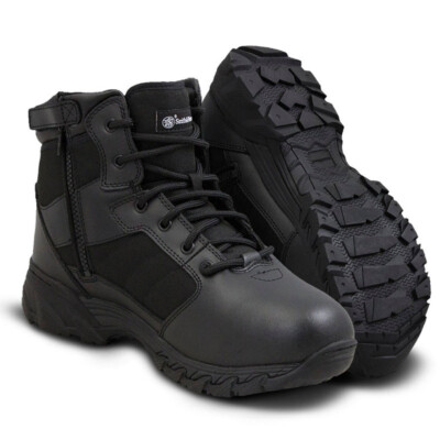 Smith & Wesson 810301 Breach 2.0 Black Side-Zip Boots