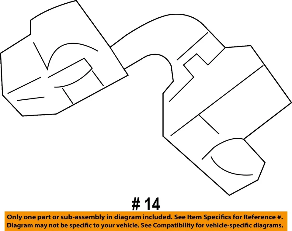 Tapa de cubierta usada se adapta a: cámara de visión trasera Lincoln Mks 2015 grado A Foto 4 de 4