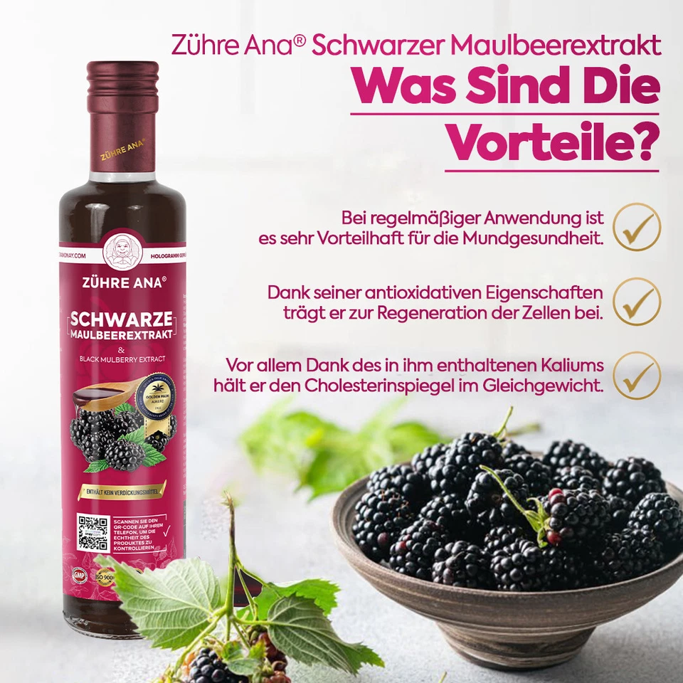 Natural Mulberry Syrup, Colourless, Multivitamin, Strong Immunity, Vegan - Image 4 of 4