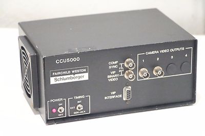 Fairchild Weston Schlumberger CCU5000 Camera Control Unit 