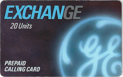 TK 31 Telefonkarte/Phonecard General Electric 20u Nummer 1 Blau 