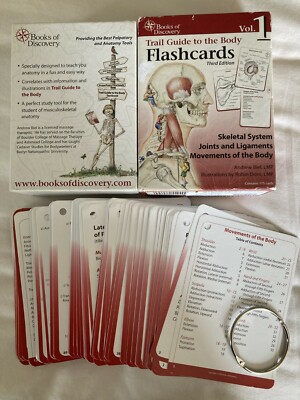 Trail Guide to the Body Flashcards Volume 1 Skeletal System Joints and Ligaments
