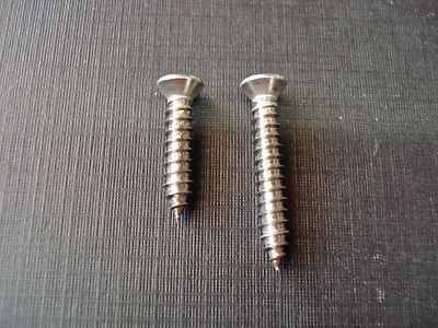 40pcs for Plymouth Dodge DeSoto #8 w/#6 stainless phillips oval moulding screws 