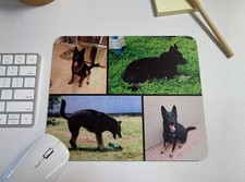 Custom Photo Collage Mouse Pad Add up to 9 Photos Personalized Mouse Pad