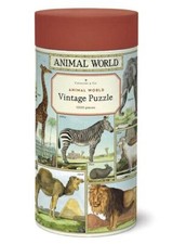 Cavallini and Co Puzzle /Animal World 1000 pc Vintage Puzzle