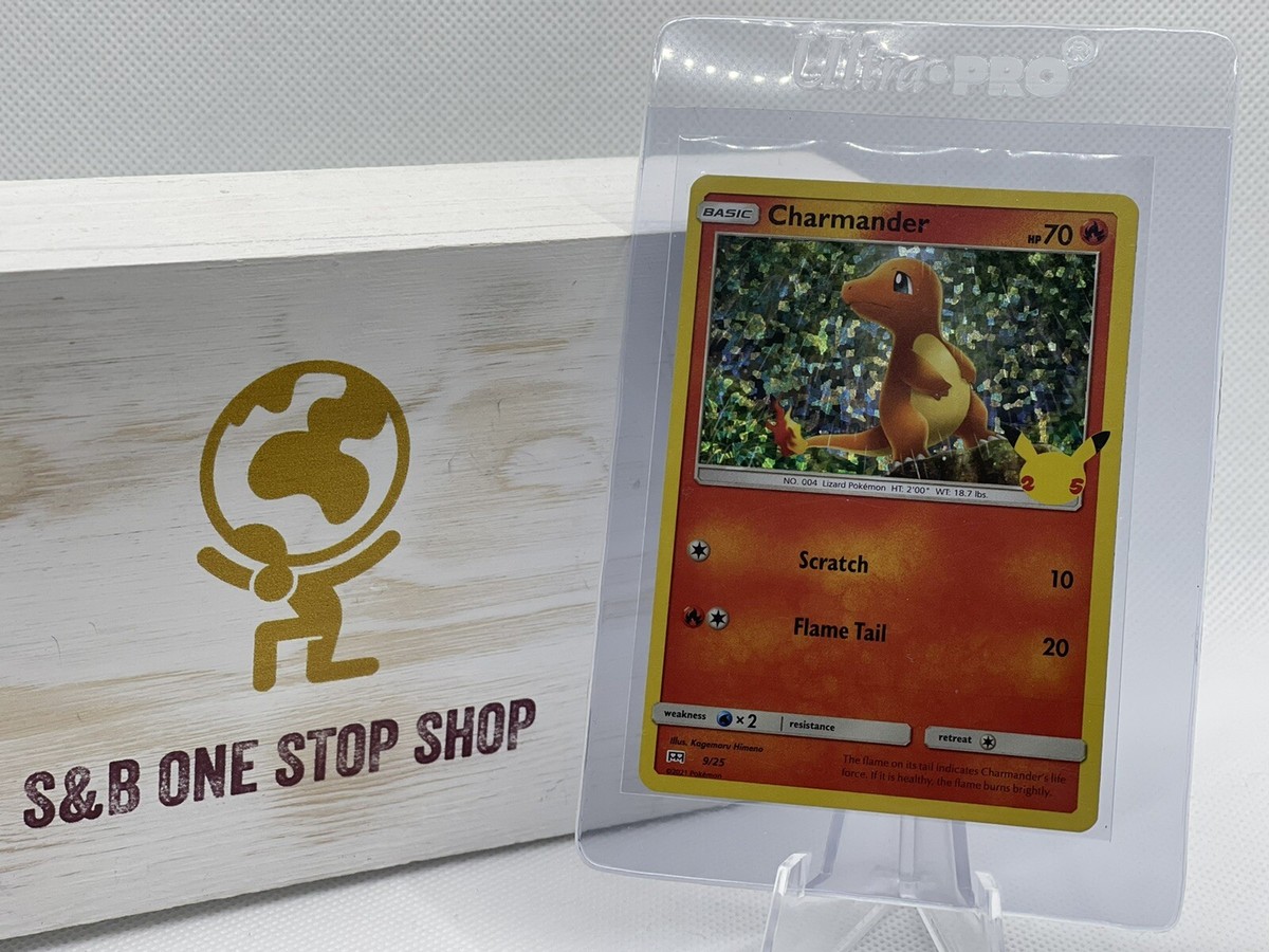 mcdonald's pokemon cards charmander Pokémon Charmander 9/25 - McDonalds Promo - 25th Anniversary main image 1