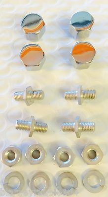 Harley Panhead Luggage Rack Studs & Nut Kit OEM# 53457-52 52-57
