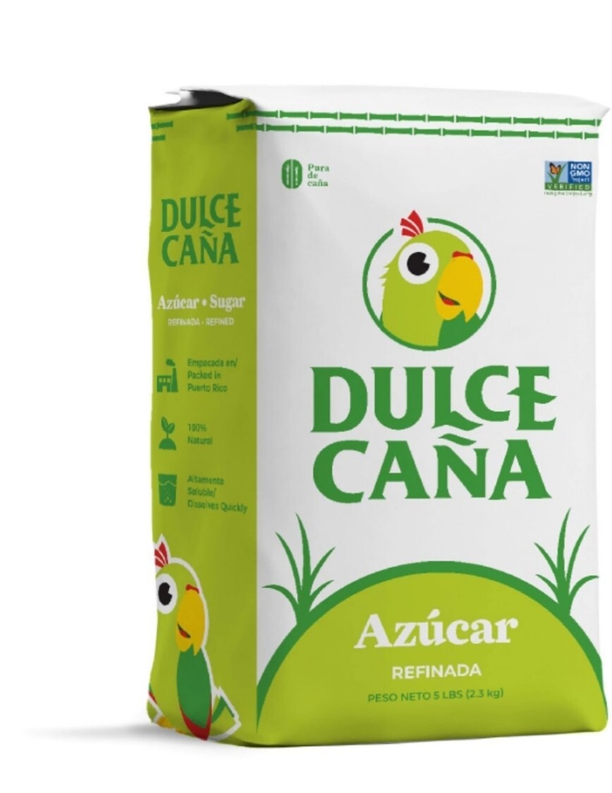 Dulce Caña Puerto Rico Puro Caña Azúcar Refinada Refinada Jumbo PACK 5 LB.