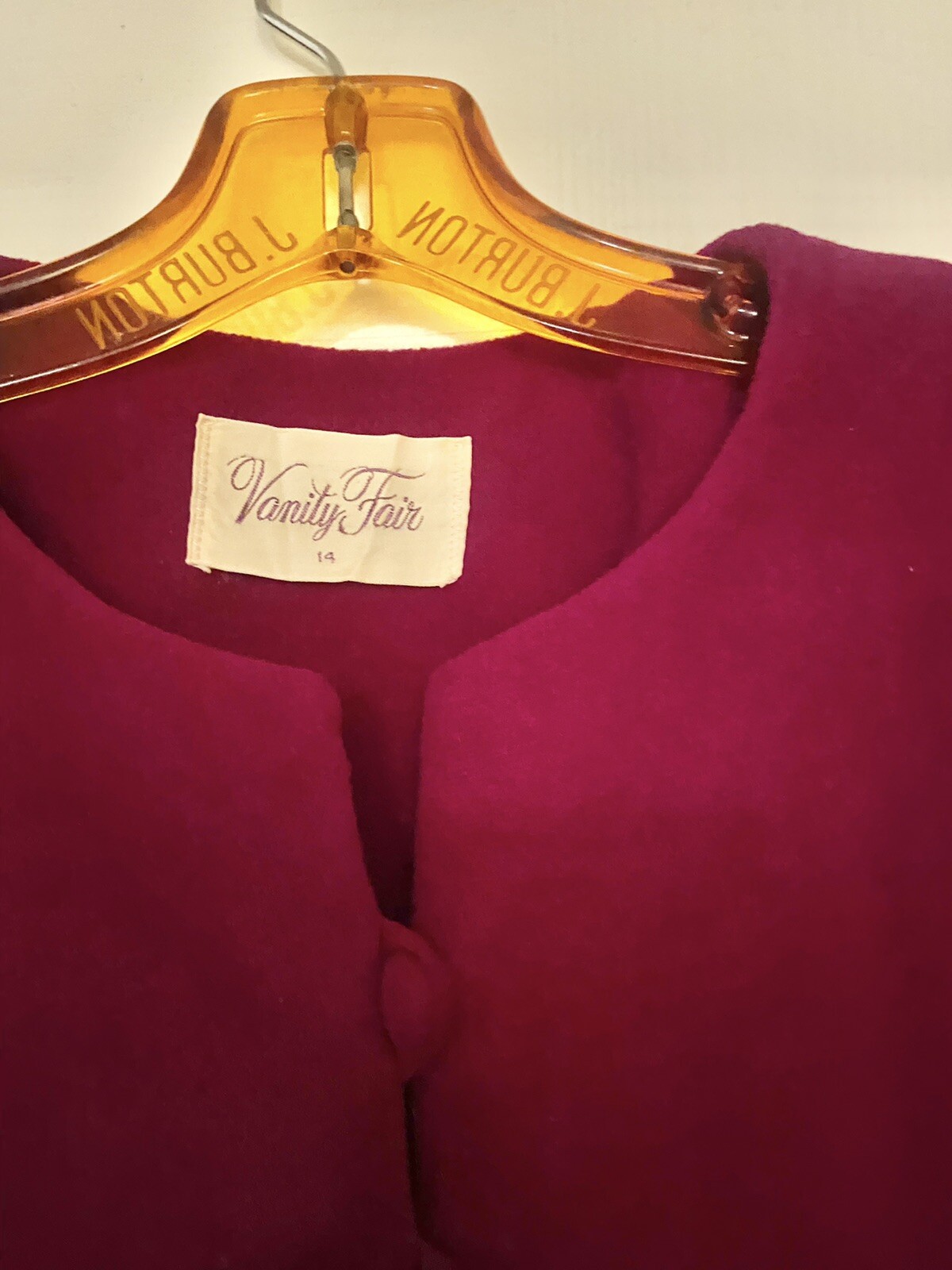 Vintage Vanity Fair Purple Long Housedress 14 - image 2