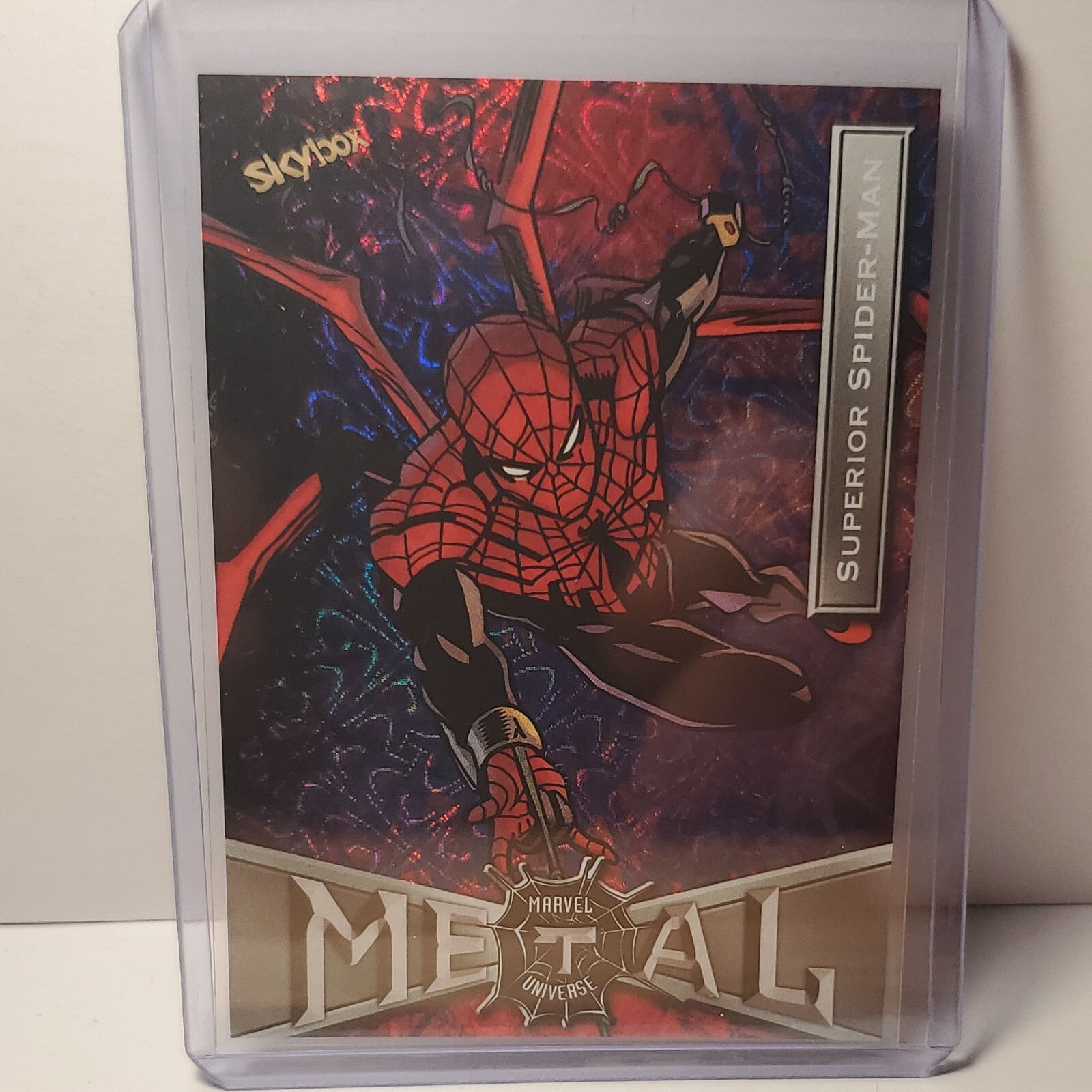 2021 Skybox Marvel Metal Universe Spider-Man Superior Spider-Man Grandiose #88