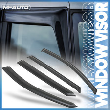 Smoke Window Visor Shade Vent Sun Wind Rain Deflector Guard For 07-10 Kia Rondo