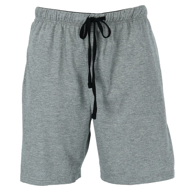 mens jersey knit shorts