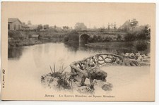 ARRAS - Pas de Calais - postcard 62 - map 1900 - the sources Méaulens in the square
