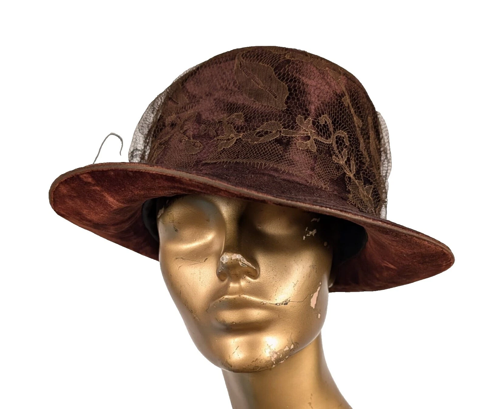 Velvet Women's Original Pre 1920 Vintage Hats