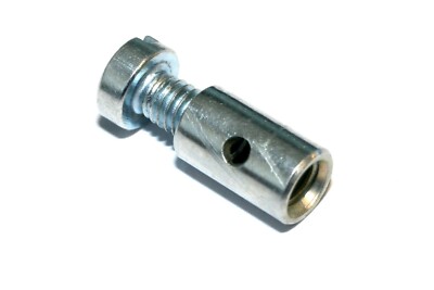 Jeffco Solderless Nipple – 4mm Thread, 6mm OD Pull Choke Stop Cable – Universal Tractor Digger