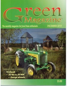 John Deere Model 70 Diesel Tractor Featured, General Catalog 200, Gauge Wheels