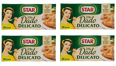 Staril Mio Dado Delicato Bouillon-Würfel, Zarter Geschmack, 4 Stück