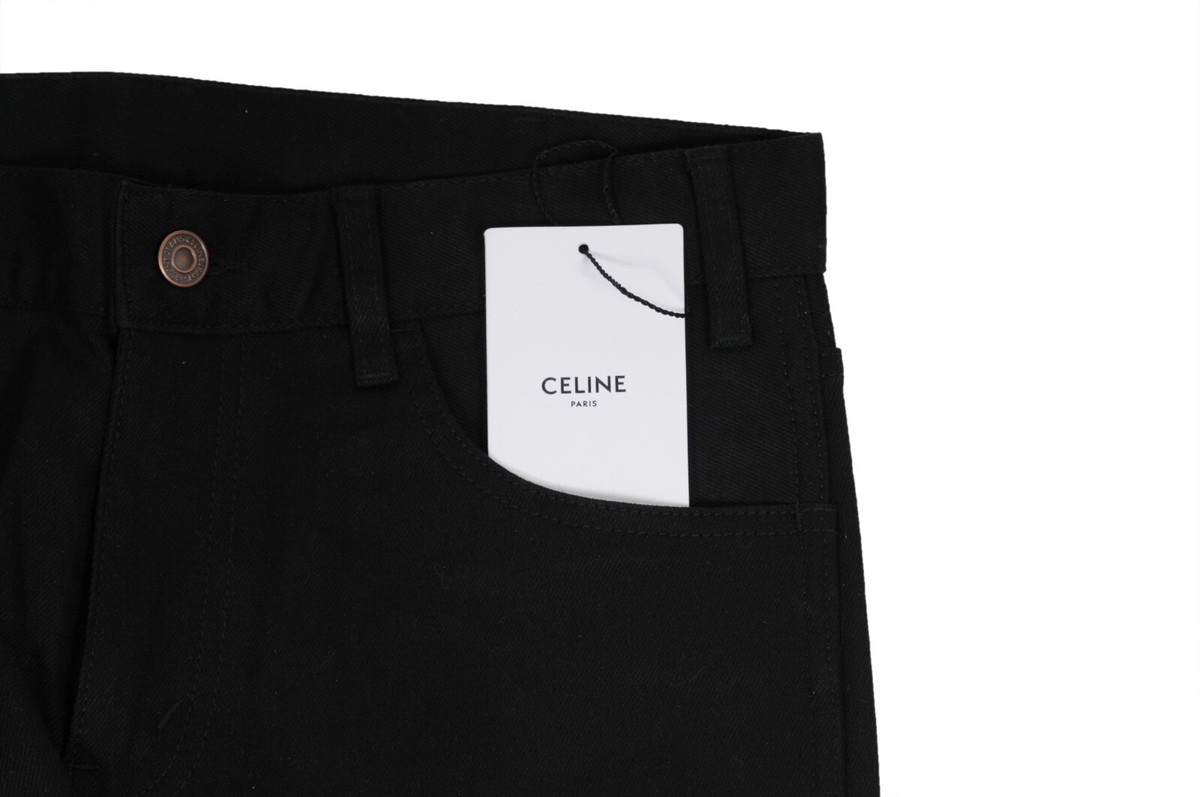 Celine Mens Skinny Jeans Mid Waist M_SK_003 US 29x33 Black Celine Mens Skinny Jeans Mid Waist M_SK_003 US 29x33 Black