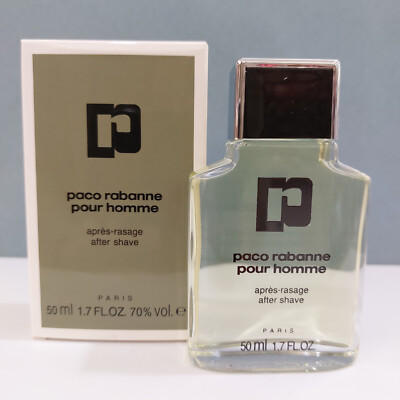 PACO RABANNE POUR HOMME AFTER SHAVE LOTION 50 ML ERSTE AUSGABE ORIGINAL