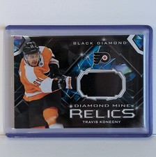 2023-24 Black Diamond Travis Konecny Diamond Mine Relics Jersey #DMR-TK