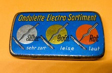 Boite d'aiguilles gramophone phonographe Ondulette Electro Sortiment